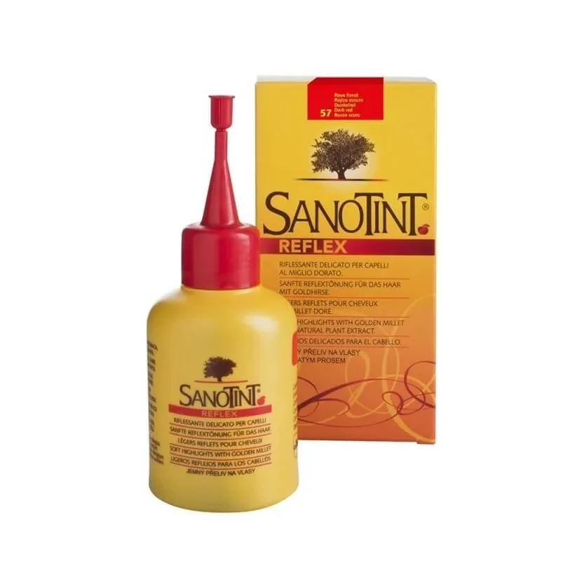 Sanotint Sanotint Reflex – vopsea delicată pentru păr nr. 57 roșu închis (ambalaj deteriorat) — preț și oferte