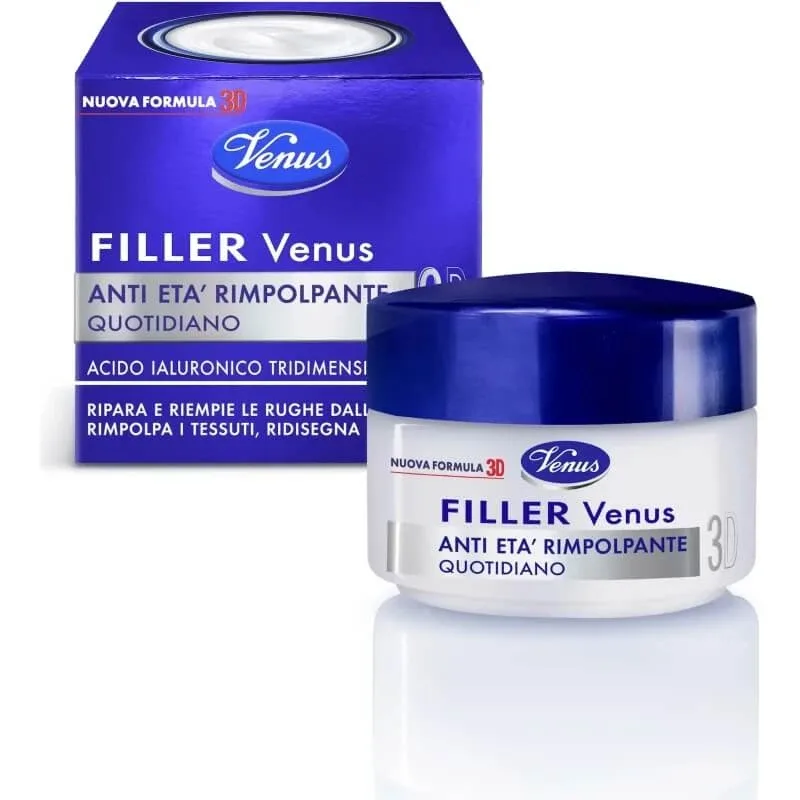 Venus Filler Venus 3D – cremă anti-îmbătrânire cu efect de volum, 50 ml — preț și oferte