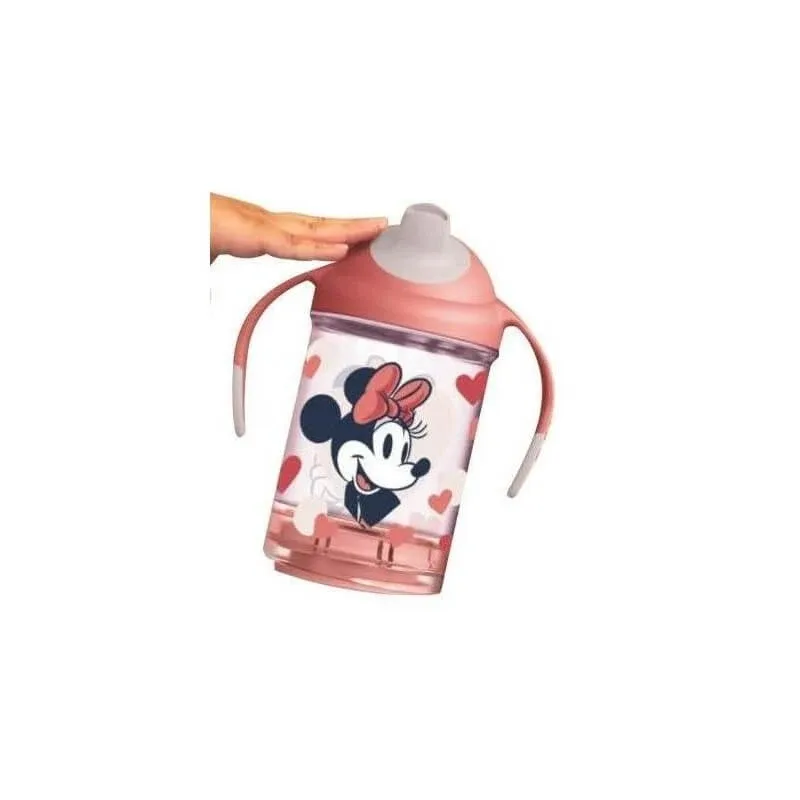 Stor Disney Minnie – cană de antrenament anti-picurare, cu gura de scurgere moale și mânere ergonomice, 240 ml — preț și oferte