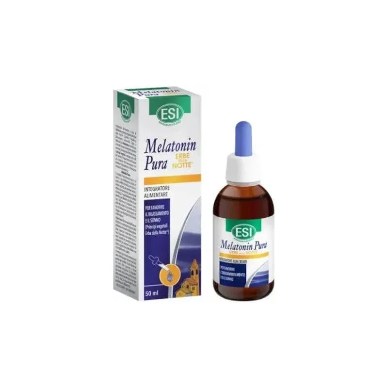 Esi Melatonină pură din plante, picături de noapte, 50 ml – supliment alimentar pentru relaxare — preț și oferte