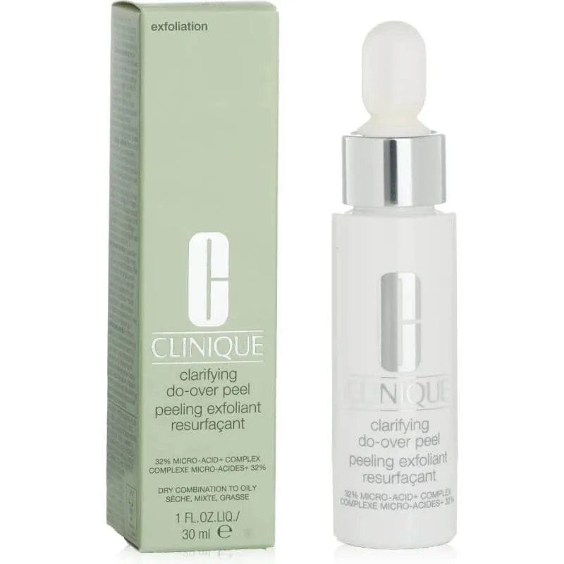Clinique Clarifying Do-Over Peel – loțiune pentru față 30 ml — preț și oferte