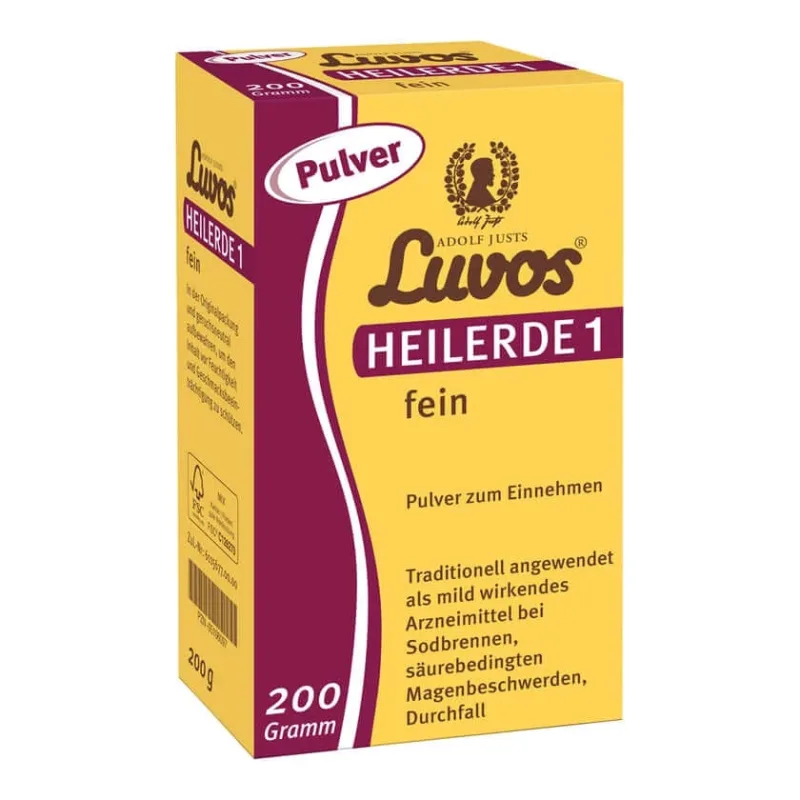 Luvos argilă vindecătoare 1 pulbere fină 200 g — preț și oferte