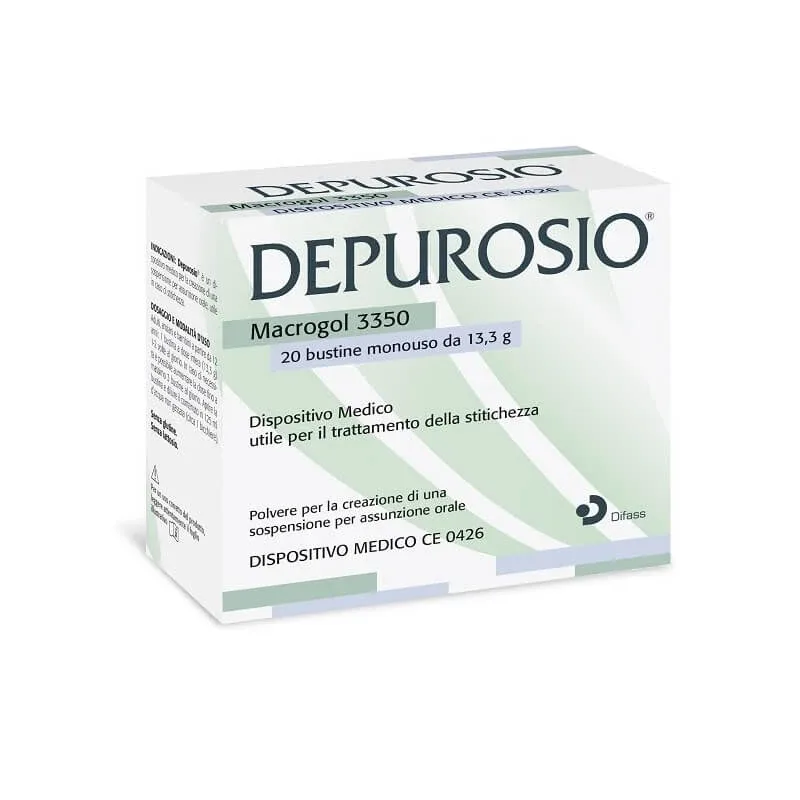 Depurosio – laxativ pentru constipație, 20 plicuri a câte 13,3 gr — preț și oferte