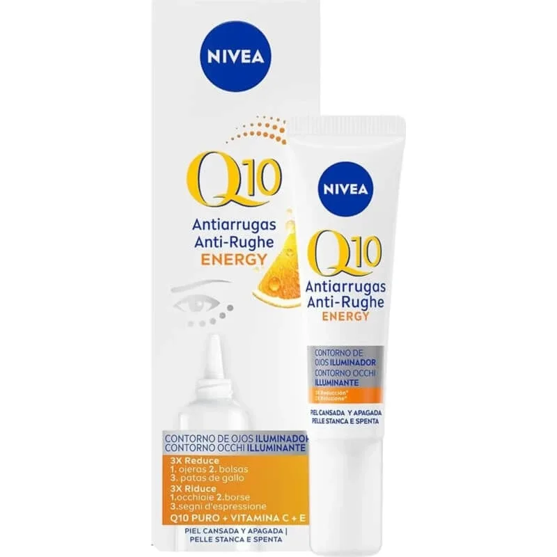 Nivea Q10 Energy – cremă anti-îmbătrânire pentru zona ochilor, 15 ml — preț și oferte