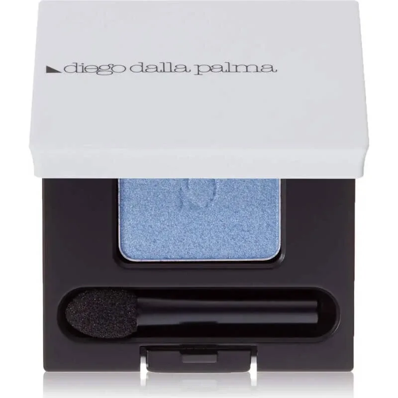 Diego dalla palma pudră compactă pearl satin – fard de pleoape perlat nr. 114 albastru — preț și oferte