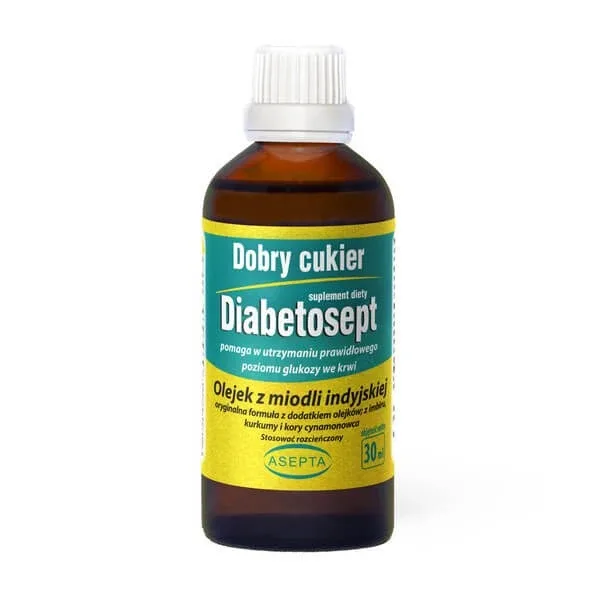 Asepta Diabetosept, picături, 30 ml — preț și oferte