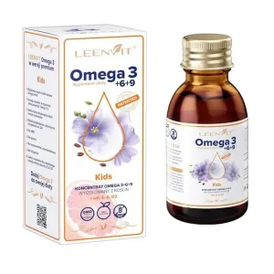 Leenvit Omega 3 Kids, lichid, 125 ml