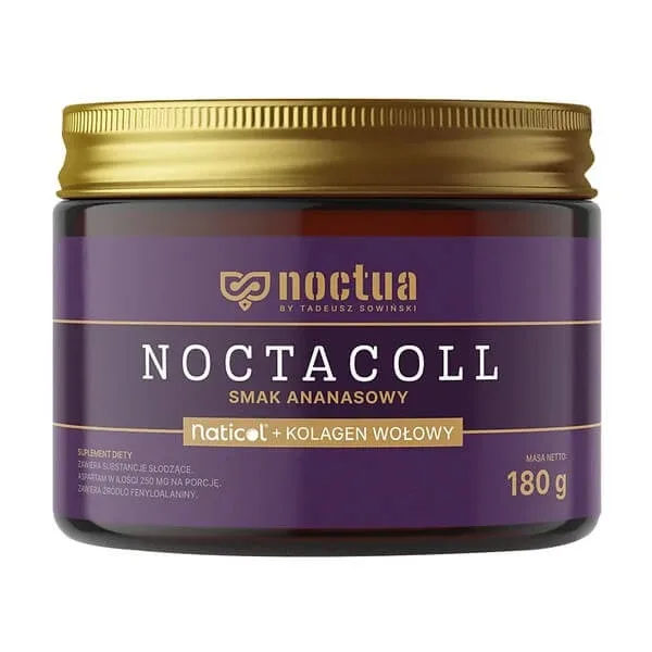 Noctua Noctacoll, pudră, aromă de ananas, 180 g — preț și oferte