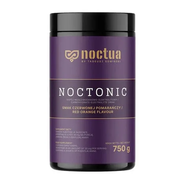 Noctua NocTonic, pudră, aromă de portocală roșie, 750 g — preț și oferte