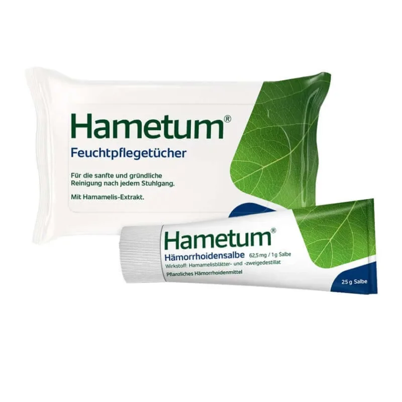 Unguent Hametum + set de șervețele umede mici 1 set — preț și oferte