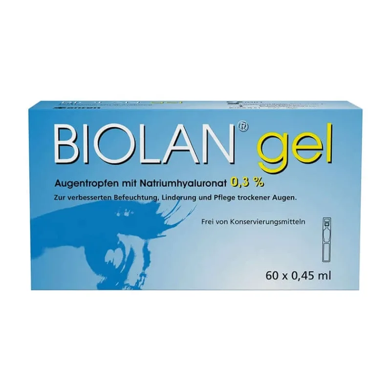 Biolan gel picături pentru ochi 60X0.45 ml — preț și oferte