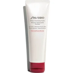 Shiseido Deep Cleanser Foam – spumă demachiantă pentru ten gras și cu impurități, 125 ml