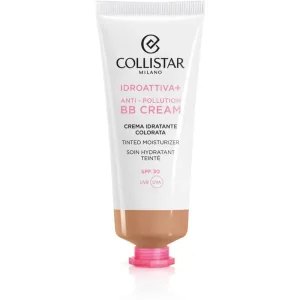 Collistar Idroattiva+ Anti-Pollution BB Cream – cremă hidratantă colorată cu SPF 30, 50 ml – nuanță închisă