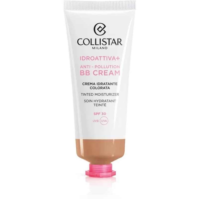 Collistar Idroattiva+ Anti-Pollution BB Cream – cremă hidratantă colorată cu SPF 30, 50 ml – nuanță închisă — preț și oferte
