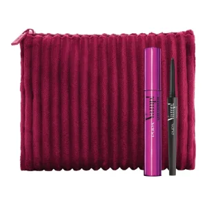 Set Pupa „Vamp!” – rimel volumizant Lash Extender + creion de ochi negru nr. 100 + poșetă din catifea