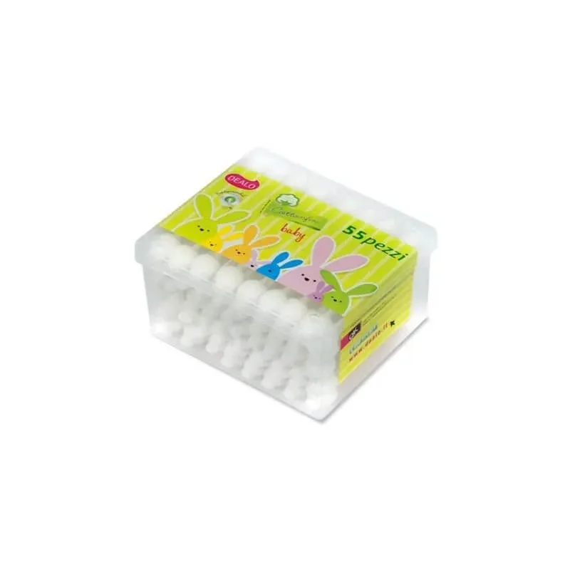 Dealo baby - 55 de bețișoare de bumbac — preț și oferte