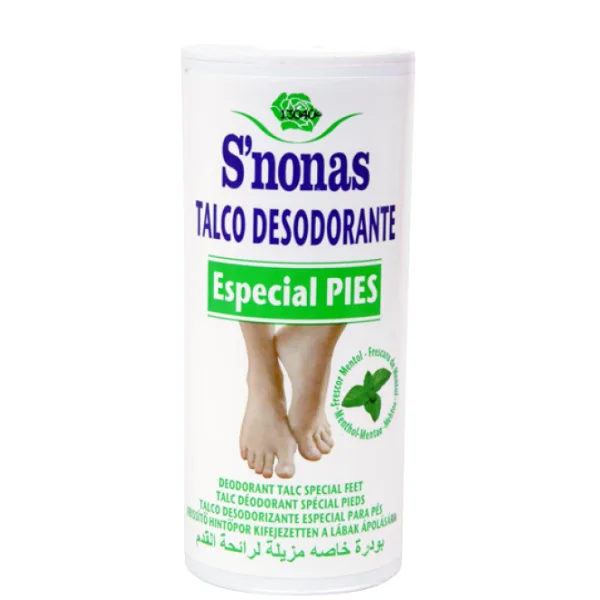 Pudra de talc pentru picioare S Nonas, Arom | 100 g AROM SPANIA INFINITY — preț și oferte