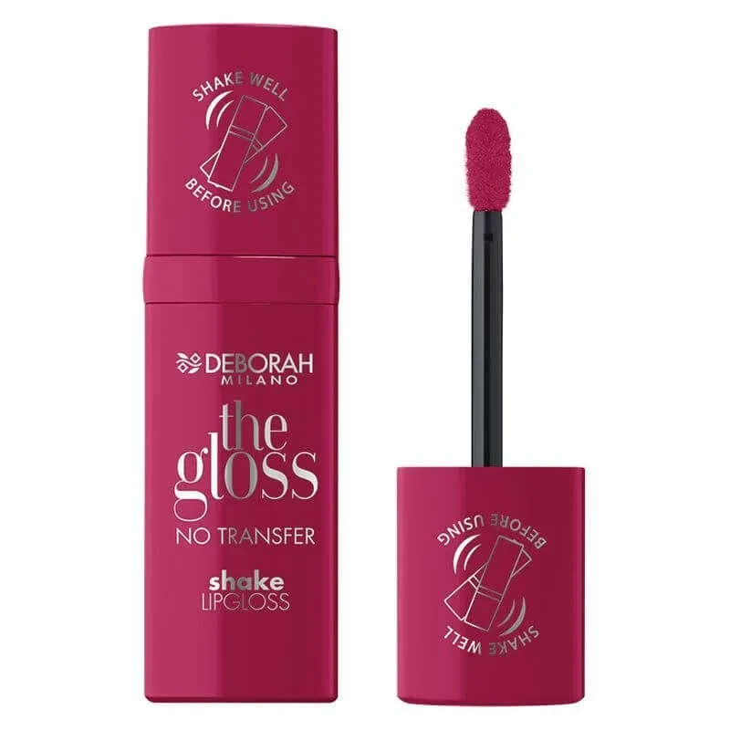 Deborah The Gloss No Transfer Shake Lipgloss nr. 06 Juicy Red — preț și oferte