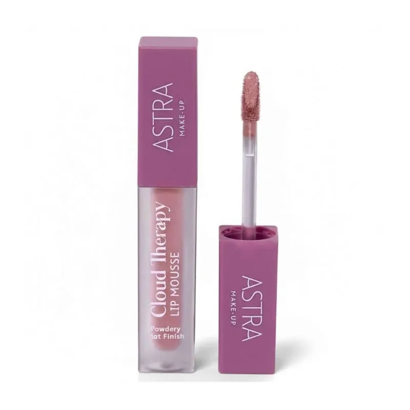 Astra Cloud Therapy Lip Mousse – ruj lichid mat nr. 01 Cotton Candy — preț și oferte