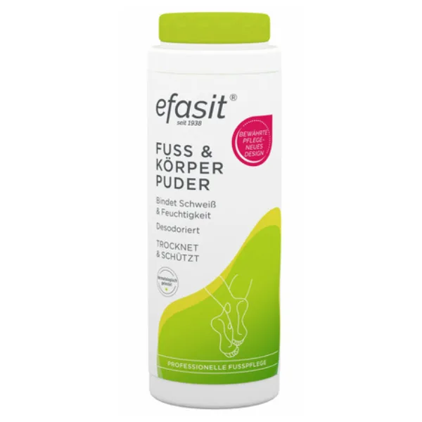 Pudra deo activa pentru picioare si corp, Efasit | 100 g — preț și oferte