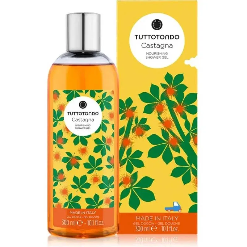 Tuttotondo Castagna – gel de duș parfumat și hrănitor, 300 ml — preț și oferte