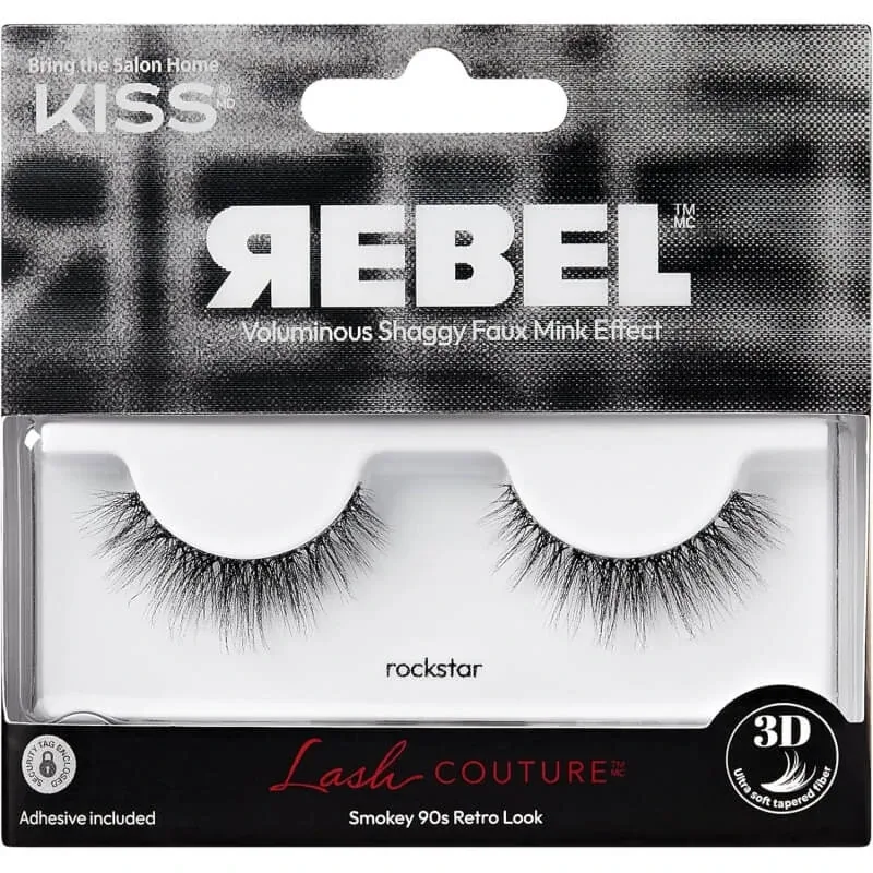 Kiss Lash Couture Rebel Collection – gene false – rockstar — preț și oferte