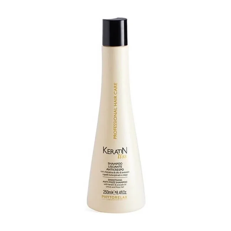 Phytorelax Keratin liss - șampon de netezire și combatere a părului creț, 250 ml — preț și oferte