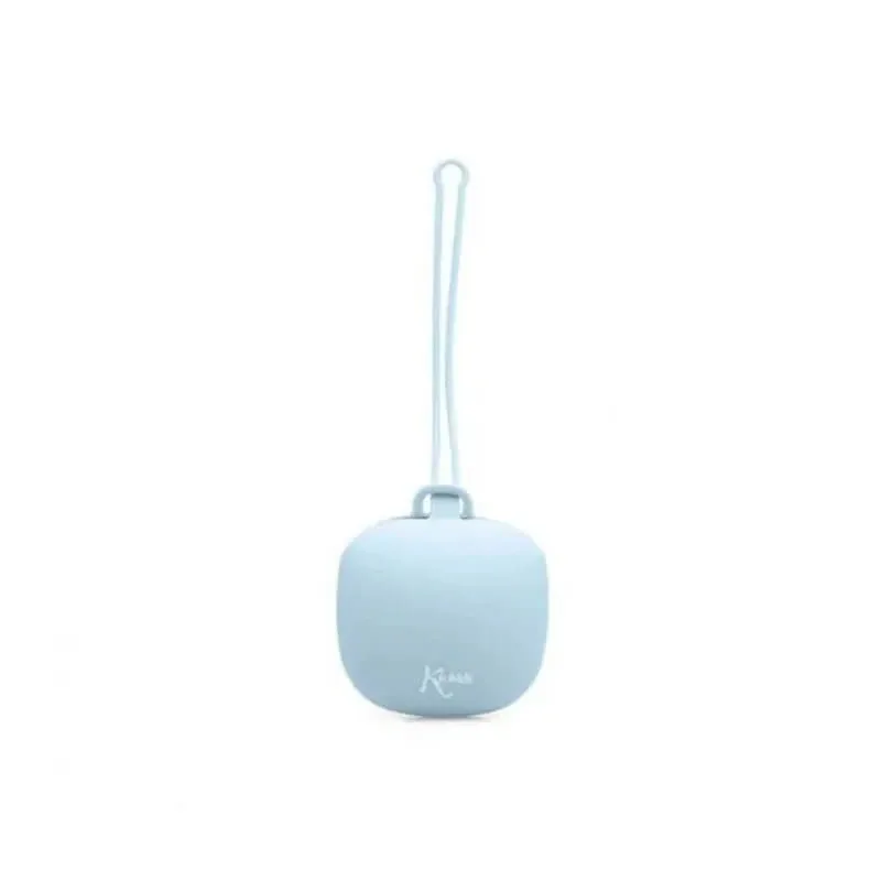 Kiokids Husa pentru suzetă din silicon - albastru deschis — preț și oferte
