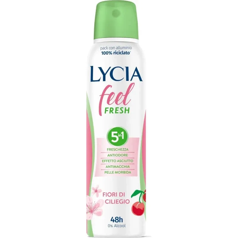 Lycia Feel fresh flori de cireș – deodorant spray 150 ml — preț și oferte