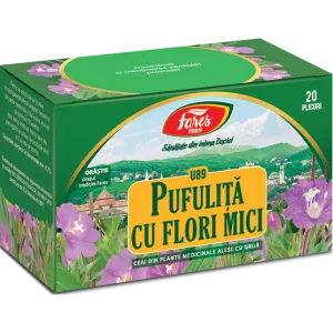 Pufulita cu flori mici, iarba, U89, ceai la plic, Fares | 20 plicuri