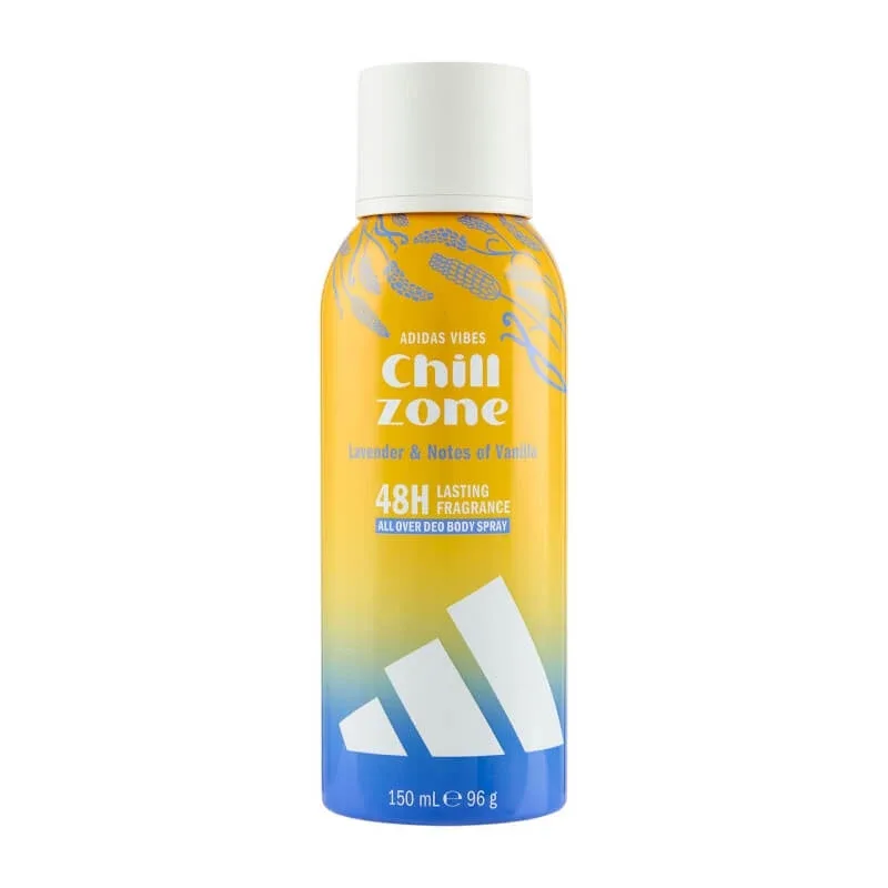 Adidas Vibes chill zone – deodorant spray cu protecție de 48 de ore, 150 ml — preț și oferte