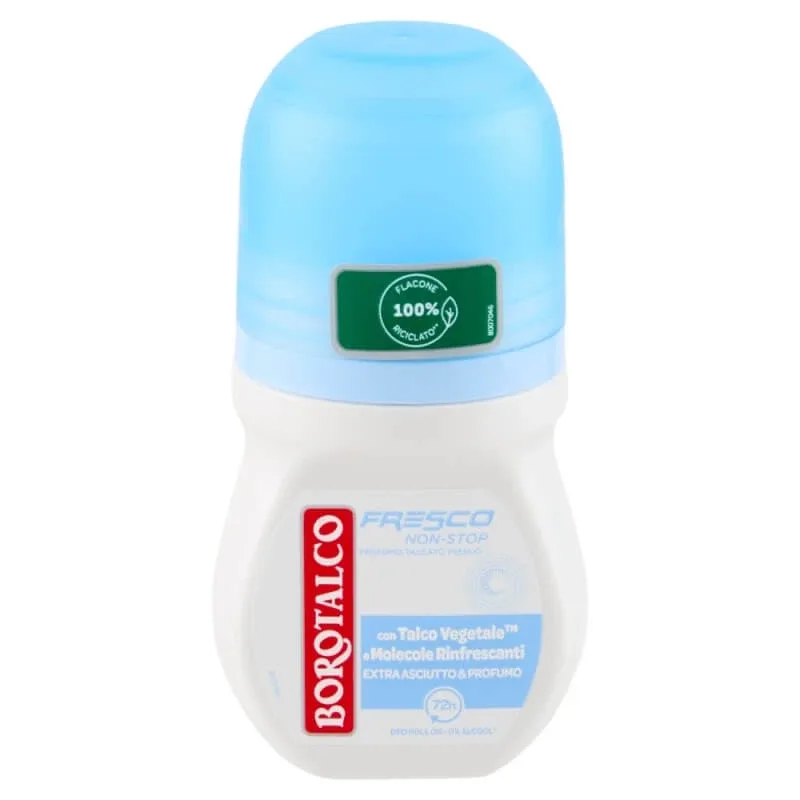 Borotalco – talc proaspăt non-stop – deodorant cu efect de 72 de ore, roll-on, 50 ml — preț și oferte