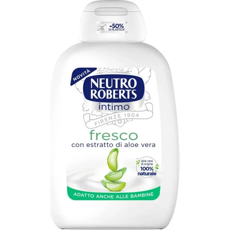 Neutro Roberts Fresco – gel de igienă intimă cu extract de aloe vera, 200 ml — preț și oferte