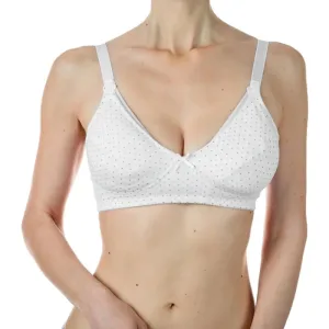 Sutien de alăptare Chicco din microfibră – alb, mărimea 3C