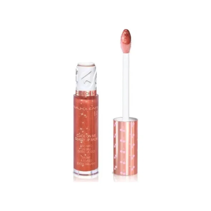 Naj Oleari Click on me glassy lip balm – balsam de buze nr. 03 caramel auriu — preț și oferte