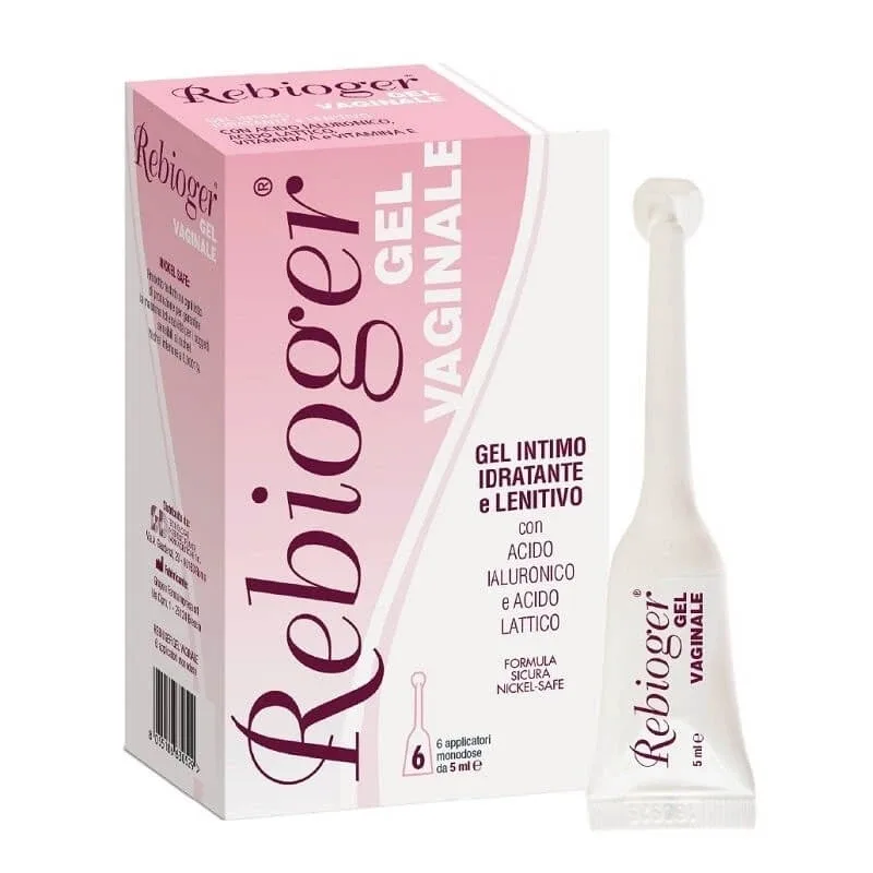 Gd Rebioger gel vaginal 6 aplicatoare – gel intim hidratant și calmant — preț și oferte