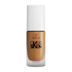 Veralab Overskin glow and care – fond de ten activ, luminos și hidratant nr. 11 bronze
