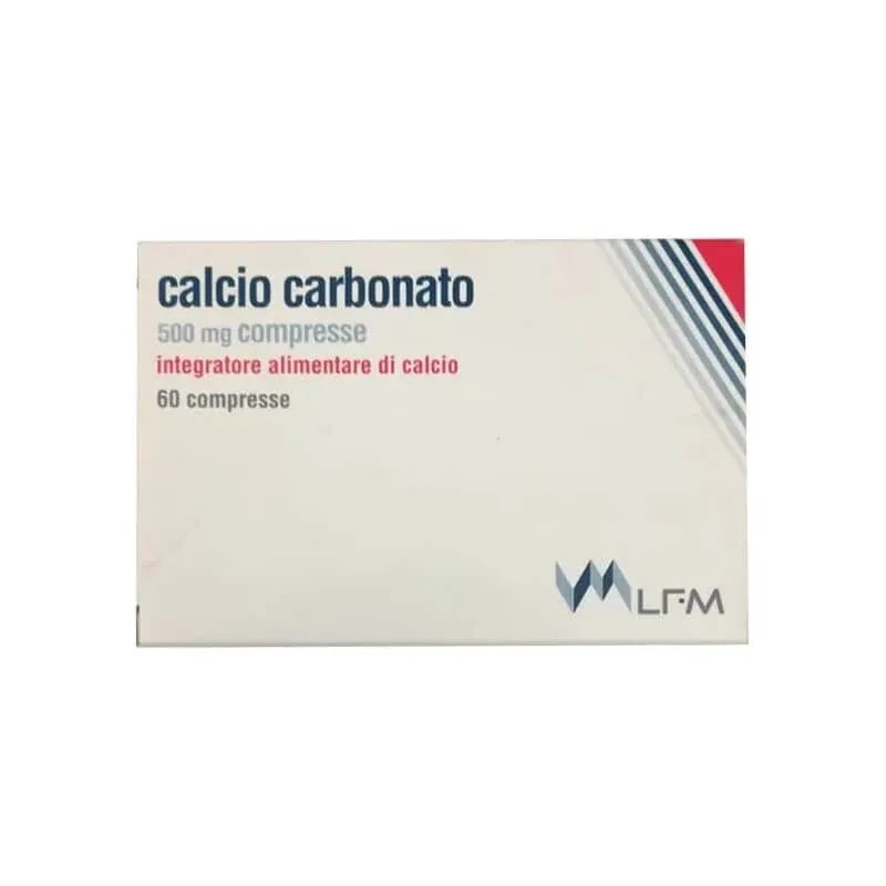 Carbonat de calciu, 60 de comprimate a câte 500 mg – supliment alimentar pentru oase — preț și oferte