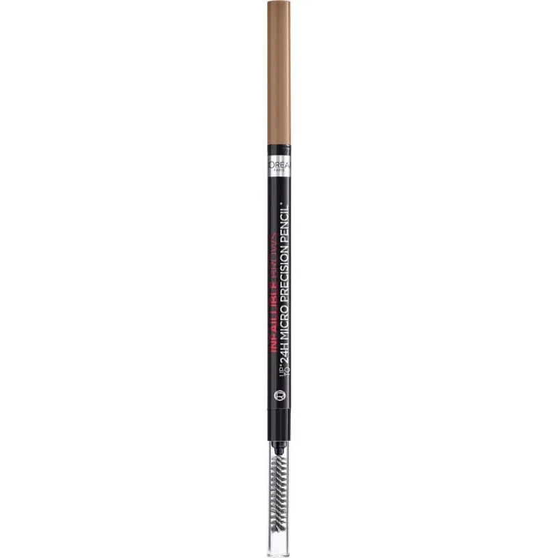 L’Oréal Paris 24h Micro Precision Pencil – creion pentru sprâncene nr. 7.0 blonde — preț și oferte