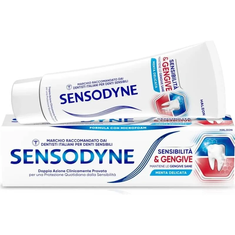 Sensodyne Sensibilitate &amp; gingii, mentă delicată - pastă de dinți 75 ml — preț și oferte