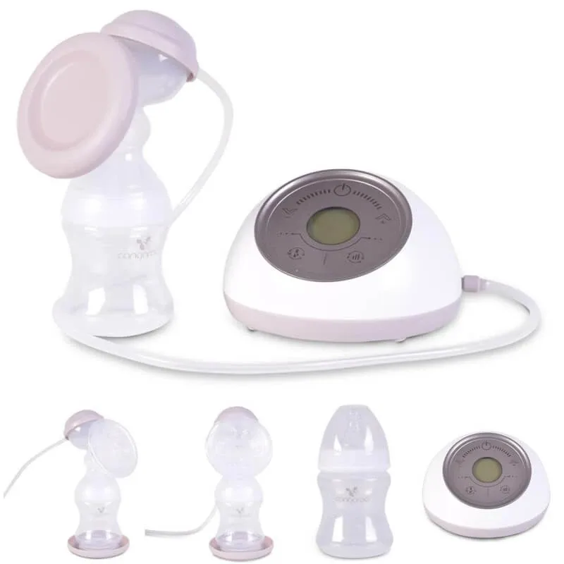 Cangaroo Elegance – pompă electrică de lapte silențioasă cu ecran LCD tactil de culoare kaki — preț și oferte