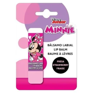 Disney Minnie - balsam de buze hidratant și protector cu aromă de căpșuni, pentru copii, 4 g