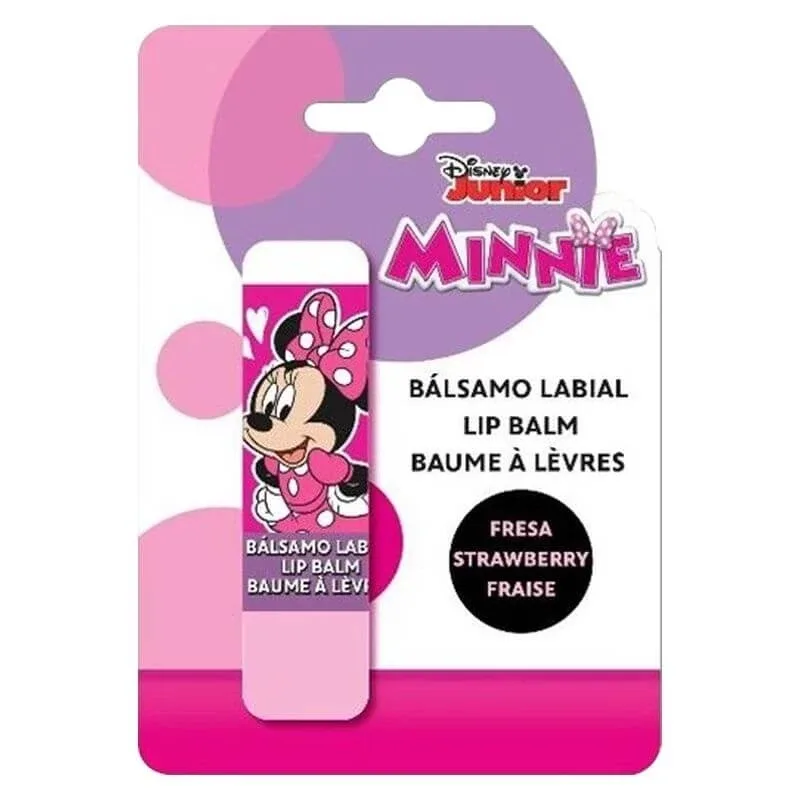 Disney Minnie - balsam de buze hidratant și protector cu aromă de căpșuni, pentru copii, 4 g — preț și oferte