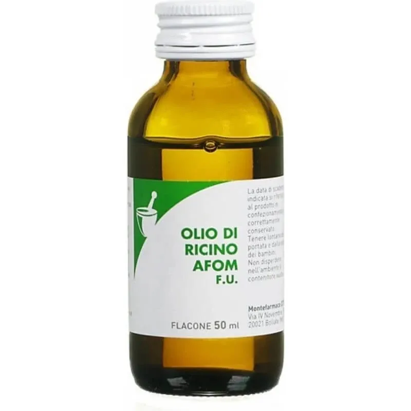 Afom pharma Ulei de ricin pentru uz intern și extern 50 ml — preț și oferte