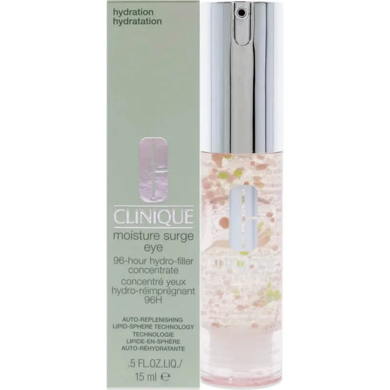 Clinique Moisture Surge Eye 96-hour Hydro-Filler Concentrate – cremă hidratantă pentru zona ochilor, 15 ml — preț și oferte