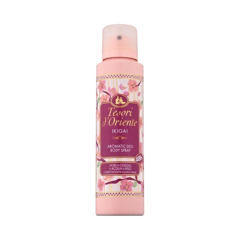 Comori din Orient Ikigai – deodorant spray cu flori de cireș și apă de orez, 150 ml Tesori D'Oriente — preț și oferte