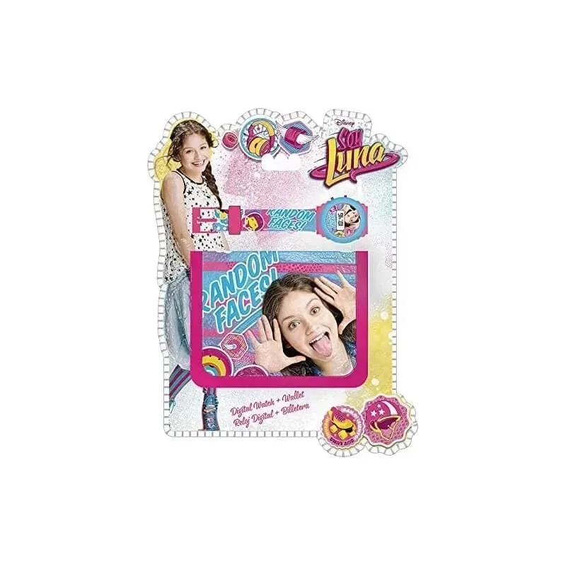 Disney Soy Luna – set compus din ceas digital și portofel — preț și oferte