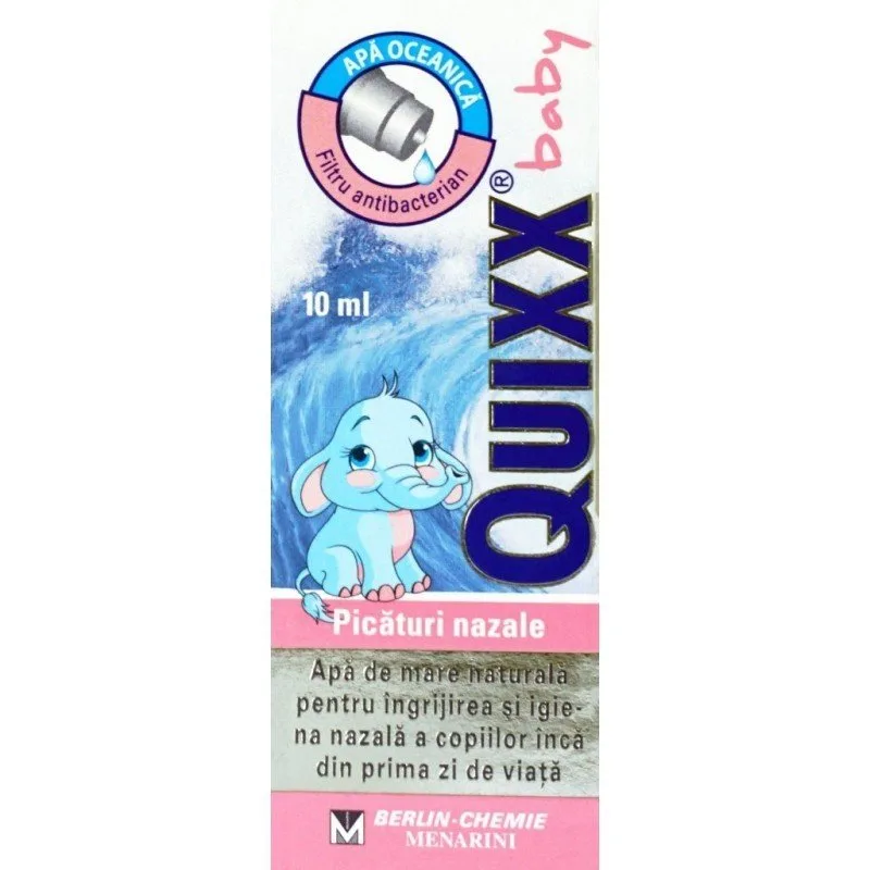 QUIXX BABY SOLUTIE NAZALA 10ML BERLIN CHEMIE — preț și oferte