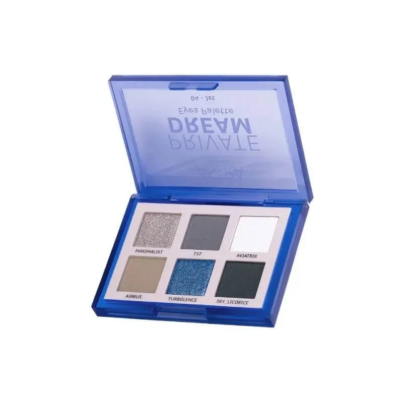 Astra Private Dream Eyes – paletă de farduri de ochi sub formă de pudră nr. 04 Jet — preț și oferte