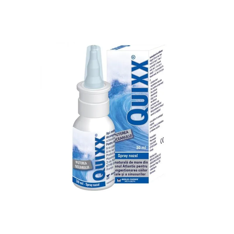 Quixx Puterea Oceanului Spray nazal | 30 ml BERLIN CHEMIE — preț și oferte